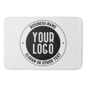 Ihr Firmenlogo oder Design | Fett bearbeitbarer Te Badematte (Vorderseite)