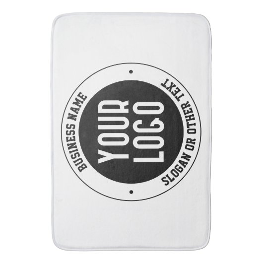 Ihr Firmenlogo oder Design | Fett bearbeitbarer Te Badematte (Vorderseite Vertikal)