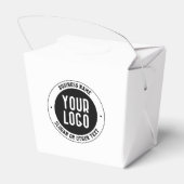Ihr Firmenlogo oder Design | Fett bearbeitbarer Te Geschenkschachtel (Rückseite)
