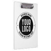 Ihr Firmenlogo oder Design | Fett bearbeitbarer Te Klemmbrett (Rechts)