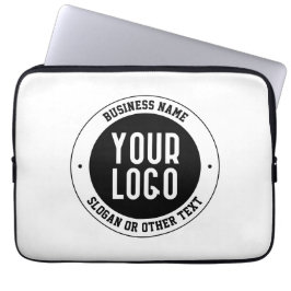 Ihr Firmenlogo oder Design | Fett bearbeitbarer Te Laptopschutzhülle