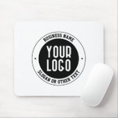 Ihr Firmenlogo oder Design | Fett bearbeitbarer Te Mousepad (Mit Mouse)