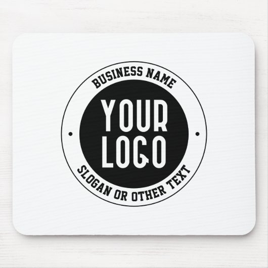 Ihr Firmenlogo oder Design | Fett bearbeitbarer Te Mousepad (Vorne)