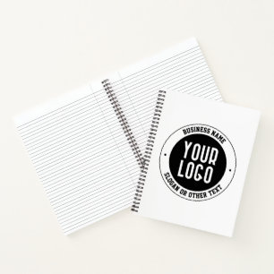 Ihr Firmenlogo oder Design Fett bearbeitbarer Te Notizblock