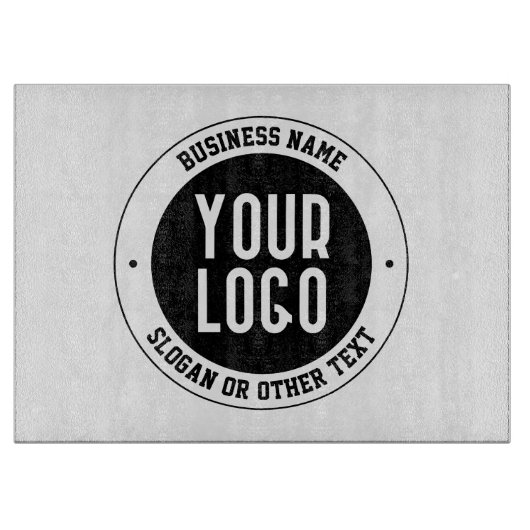 Ihr Firmenlogo oder Design | Fett bearbeitbarer Te Schneidebrett (Vorderseite)
