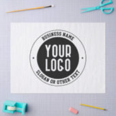 Ihr Firmenlogo oder Design | Fett bearbeitbarer Te Seidenpapier (Basteln)