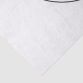 Ihr Firmenlogo oder Design | Fett bearbeitbarer Te Seidenpapier (Detail)