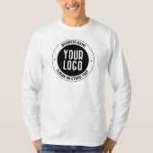 Ihr Firmenlogo oder Design | Fett bearbeitbarer Te T-Shirt (Vorderseite)