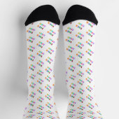 Ihr Firmenlogo oder Foto Socken wählen Farben aus (Oben)