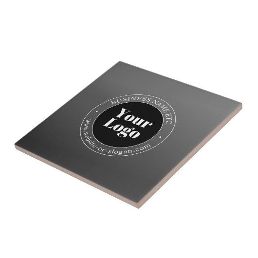 Ihr Firmenlogo oder Ihr Design und Ihr bearbeitete Fliese (Seite)