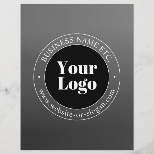 Ihr Firmenlogo oder Ihr Design und Ihr bearbeitete Flyer (Vorne)