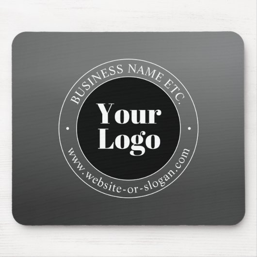 Ihr Firmenlogo oder Ihr Design und Ihr bearbeitete Mousepad (Vorne)