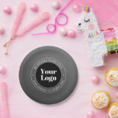 Ihr Firmenlogo oder Ihr Design und Ihr bearbeitete Pappteller (Party)