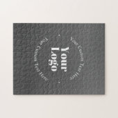 Ihr Firmenlogo oder Ihr Design und Ihr bearbeitete Puzzle (Horizontal)