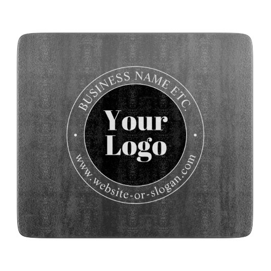 Ihr Firmenlogo oder Ihr Design und Ihr bearbeitete Schneidebrett (Vorderseite)