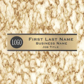 Ihr Firmenlogo Office Türsignierung Gold Look Türschild