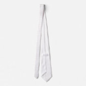 Ihr Firmenlogo personalisiert Krawatte (Rückseite)