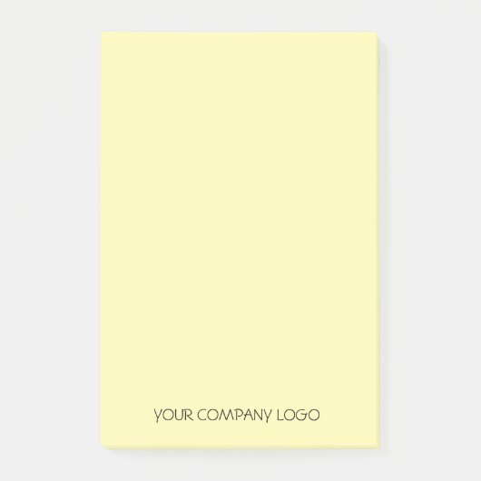 Ihr Firmenlogo, personalisiert Post-it Klebezettel (Vorderseite)