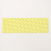 Ihr Firmenlogo personalisiert Yogamatte (Rückseite (Horizontal))