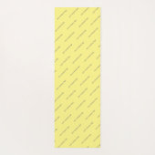 Ihr Firmenlogo personalisiert Yogamatte (Rückseite)