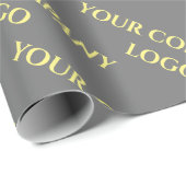 Ihr Firmenlogo personalisiertes Packpapier (Rolleneckpunkt)