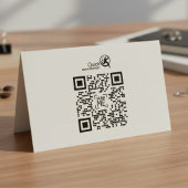 Ihr Firmenlogo QR Code Briefmarke Permastempel