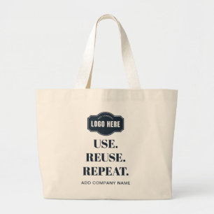 Ihr Firmenlogo-Slogan und Firmenname individuell a Jumbo Stoffbeutel