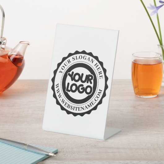 Ihr Firmenlogo Sockelschild (In SItu)