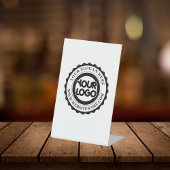 Ihr Firmenlogo Sockelschild