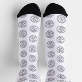 Ihr Firmenlogo Socken (Oben)