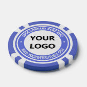 Ihr Firmenlogo Text Branded Poker Chips Beispiel (Einzeln)