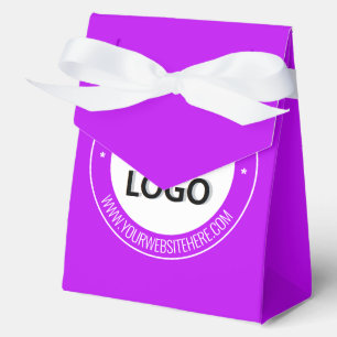Ihr Firmenlogo und benutzerdefinierte Textfavorisi Geschenkschachtel