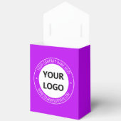 Ihr Firmenlogo und benutzerdefinierte Textfavorisi Geschenkschachtel (Offen)