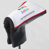 Ihr Firmenlogo und die benutzerdefinierte Text-Gol Golf Headcover (3/4 Vorderseite)