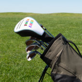 Ihr Firmenlogo und die benutzerdefinierte Text-Gol Golf Headcover (In SItu)