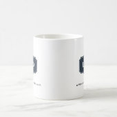 Ihr Firmenlogo und Firmenwebsite - Benutzerdefinie Kaffeetasse (Mittel)