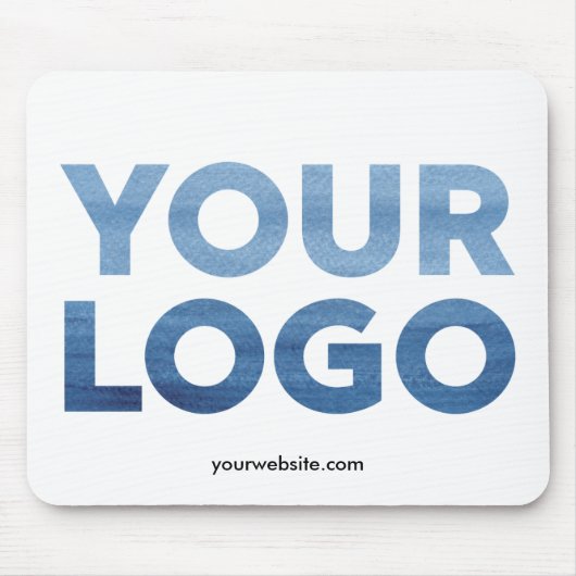 Ihr Firmenlogo und Ihre Business-Website oder Ihr Mousepad (Vorne)