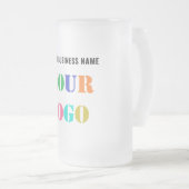 Ihr Firmenlogo und Ihre Mattierte Tasse für Glasg (VorderseiteRechts)