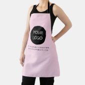 Ihr Firmenlogo und Ihre Textilindustrie - Rosa Schürze (InSitu)