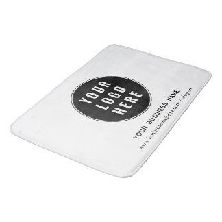 Ihr Firmenlogo und Ihre Website Badematte