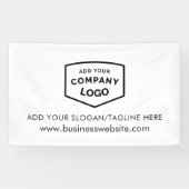 Ihr Firmenlogo und Ihre Website Banner (Horizontal)