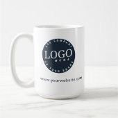 Ihr Firmenlogo und Minimalistische Website Kaffeetasse (Links)