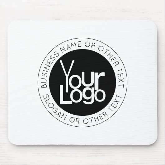 Ihr Firmenlogo und moderner, einfacher, bearbeitba Mousepad (Vorne)