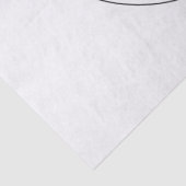 Ihr Firmenlogo und moderner, einfacher, bearbeitba Seidenpapier (Detail)