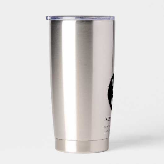 Ihr Firmenlogo und Tagline-Werbeaktion Thermobecher (Rechts)