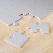 Ihr Firmenlogo und Text | Dark Gray Ombre Puzzle (Seite)