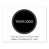 Ihr Firmenlogo und Text für Großkautschuk Gummistempel (Prägung)