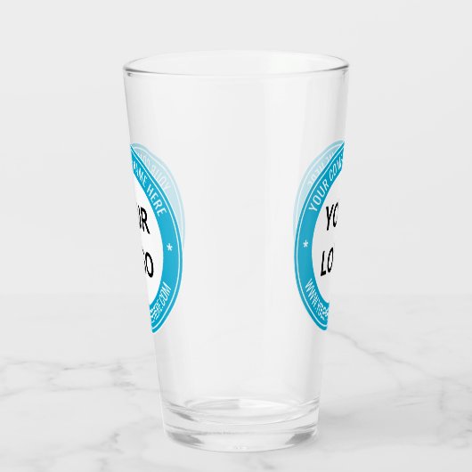 Ihr Firmenlogo und Vorlage für benutzerdefiniertes Glas (Rechts)