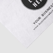 Ihr Firmenlogo und Website-Marketing Seidenpapier (Ausschnitt)