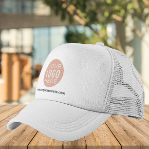 Ihr Firmenlogo und Website Mitarbeiter individuell Truckerkappe
